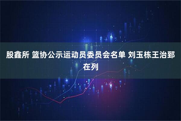股鑫所 篮协公示运动员委员会名单 刘玉栋王治郅在列
